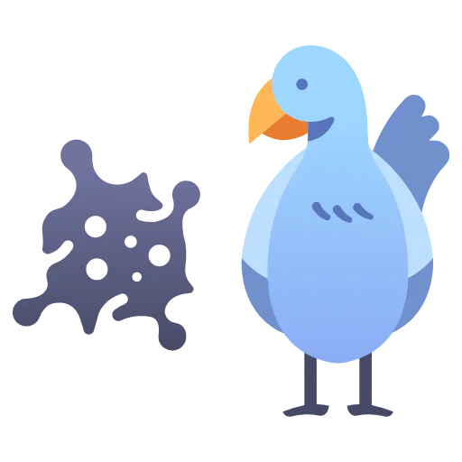 Bird flu icon