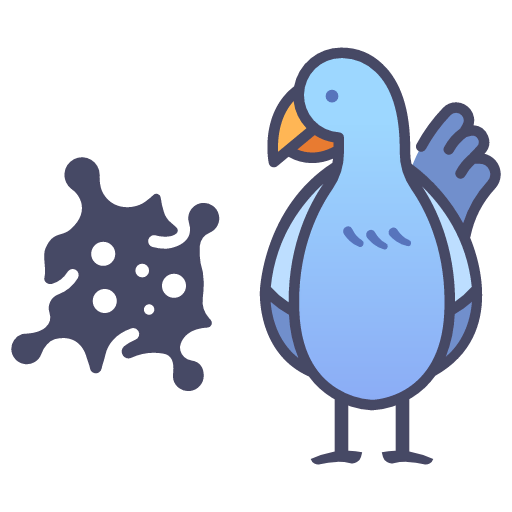 Bird flu icon