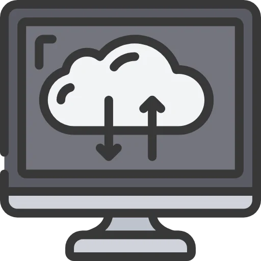Cloud uploading 图标