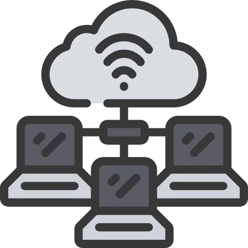 Cloud computing icon