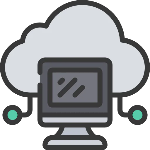 Cloud computing icon