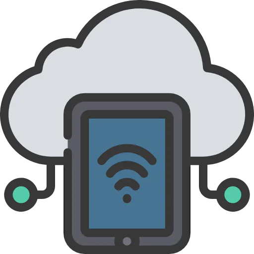 Cloud computing icon