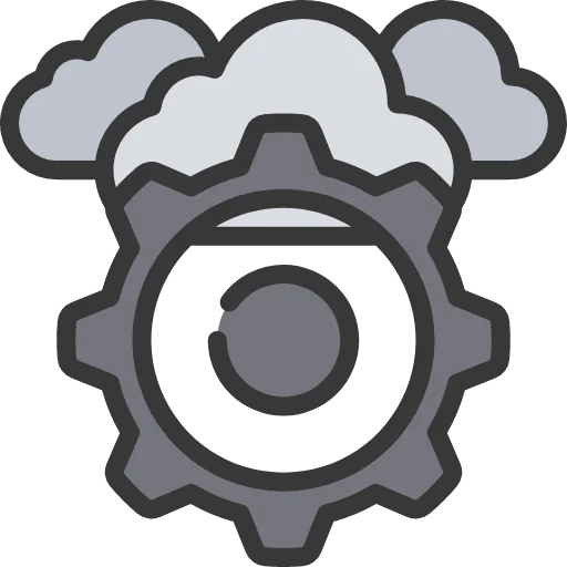 Cloud settings icon