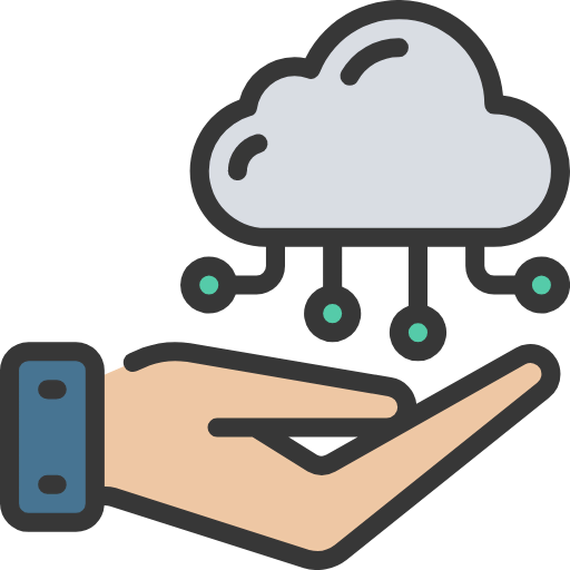 Cloud computing icon