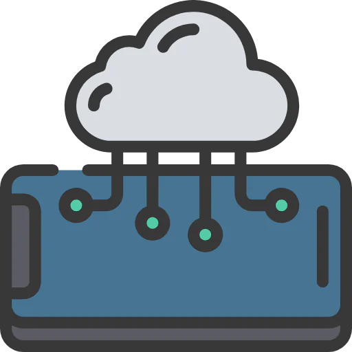 Cloud computing icon