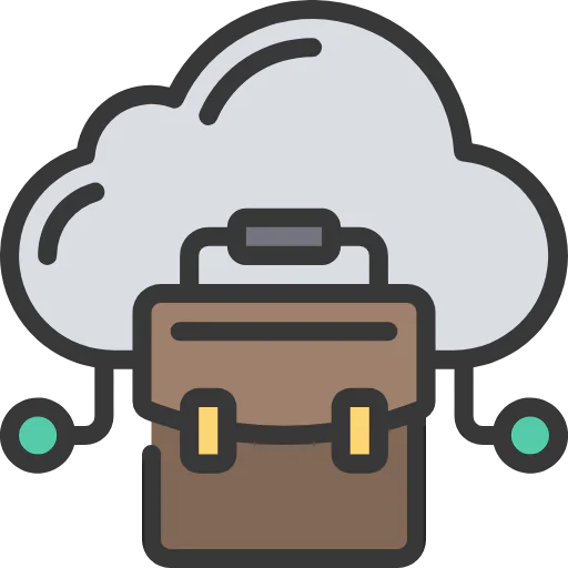 Cloud computing icon