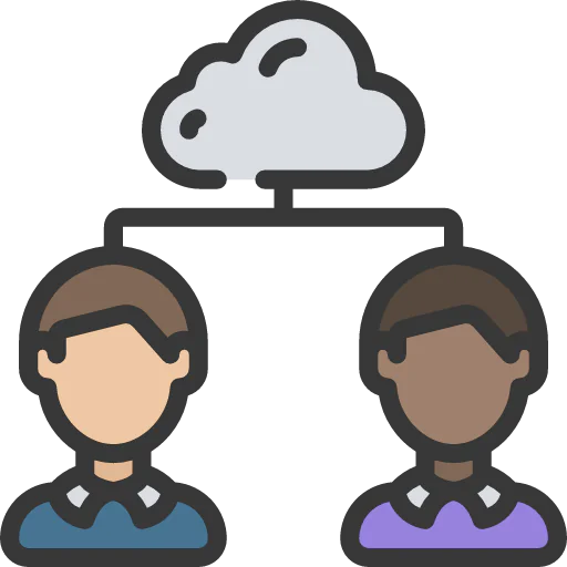 Cloud sharing 图标