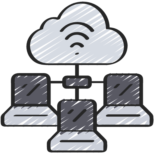 Cloud computing icon