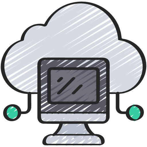 Cloud computing アイコン