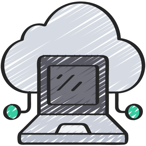 Cloud computing アイコン