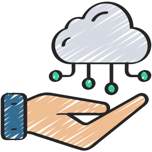 Cloud computing ícono