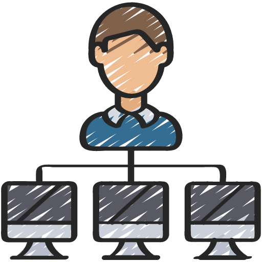 Client server アイコン