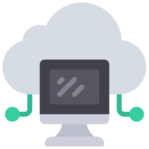 Cloud computing icon