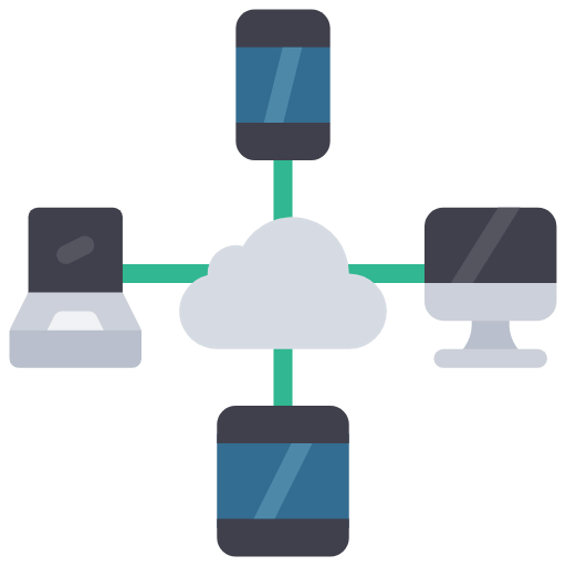 Cloud computing icon