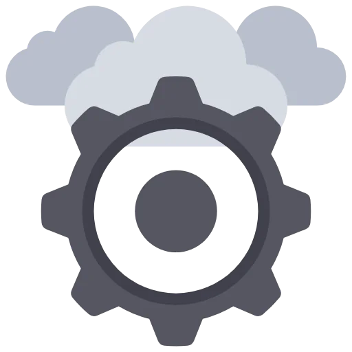 Cloud settings icon