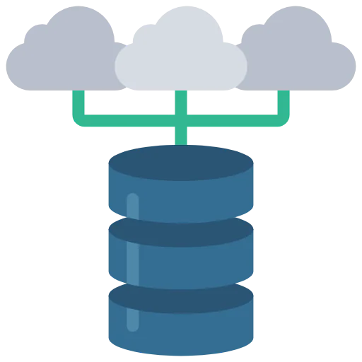 Cloud database 图标