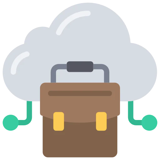 Cloud computing アイコン