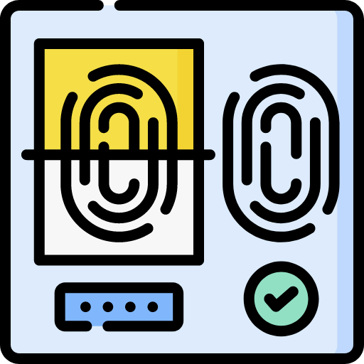 Fingerprint scan 图标