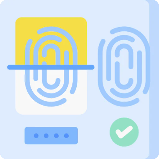 Fingerprint scan 상