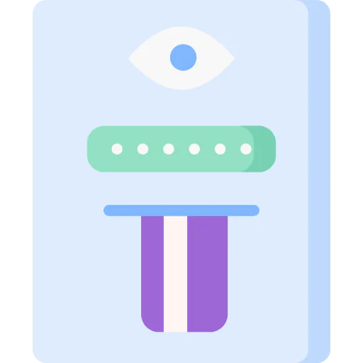 Data theft icon