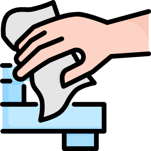 Cleaning materials icon