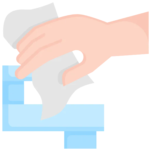 Cleaning materials icon