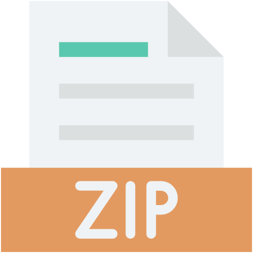 Zip file Ikona