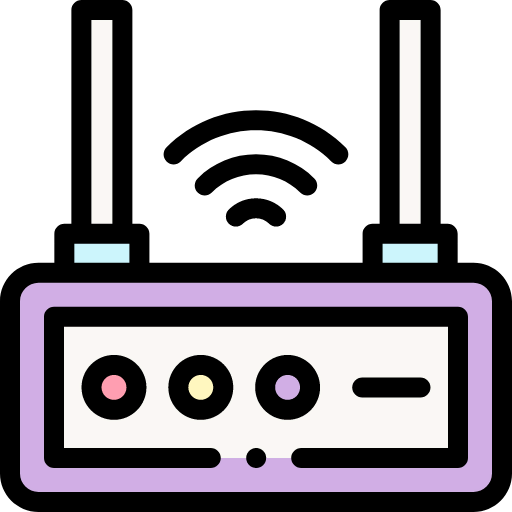 Wireless router icon