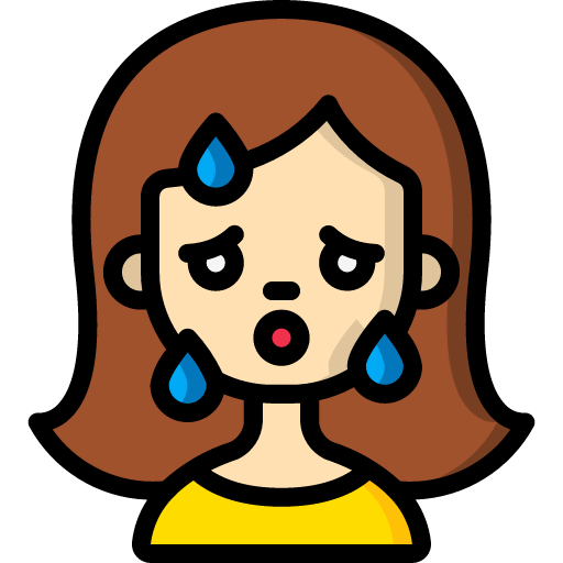 Sweating icon