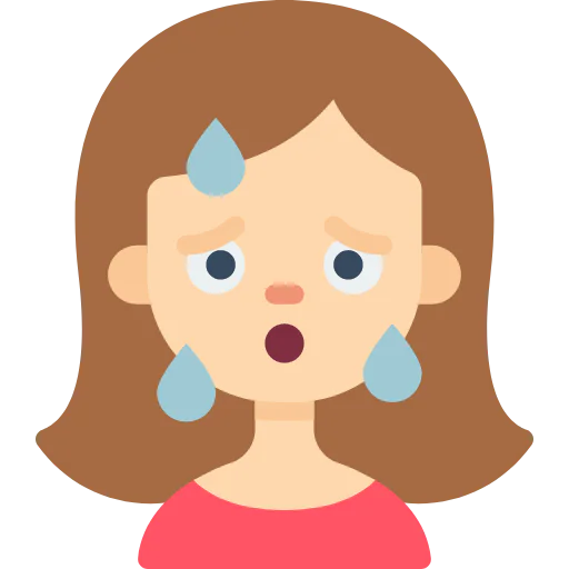 Sweating icon