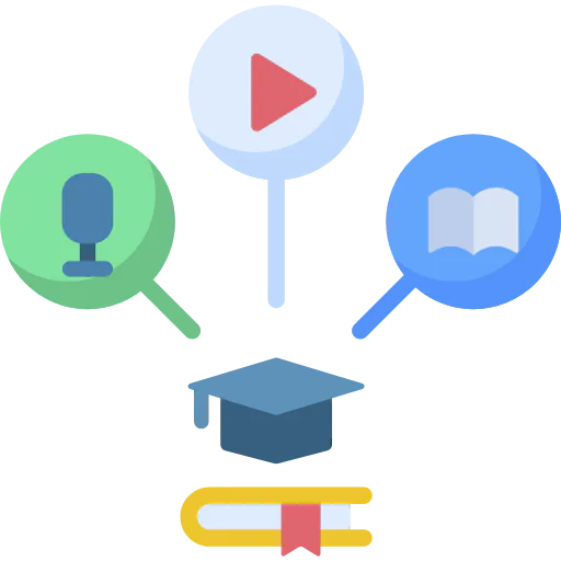 Blended learning icon