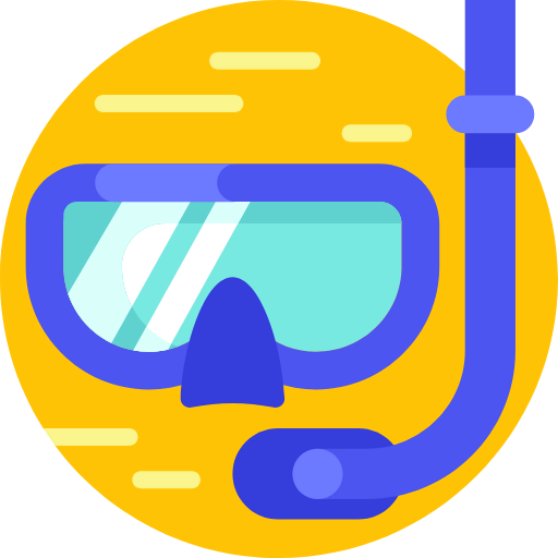 Diving goggles icon