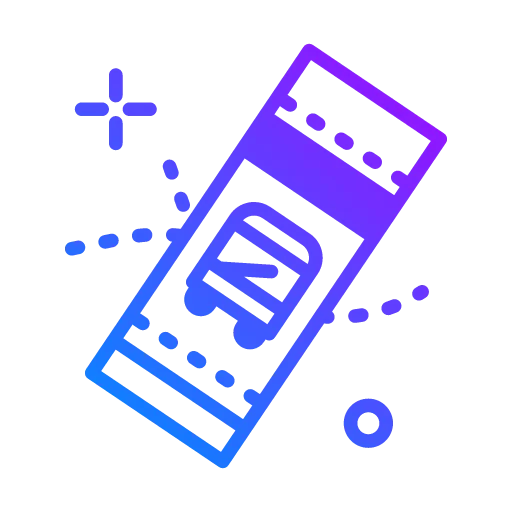 Автобусный билет иконка