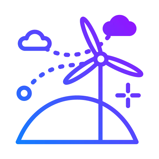 Ветряная мельница иконка