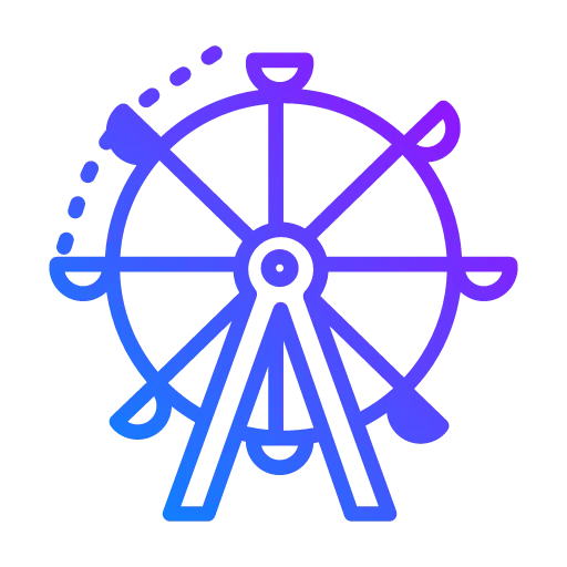 Ferris wheel Ikona
