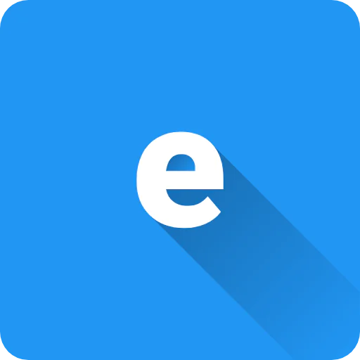 Letter e icon
