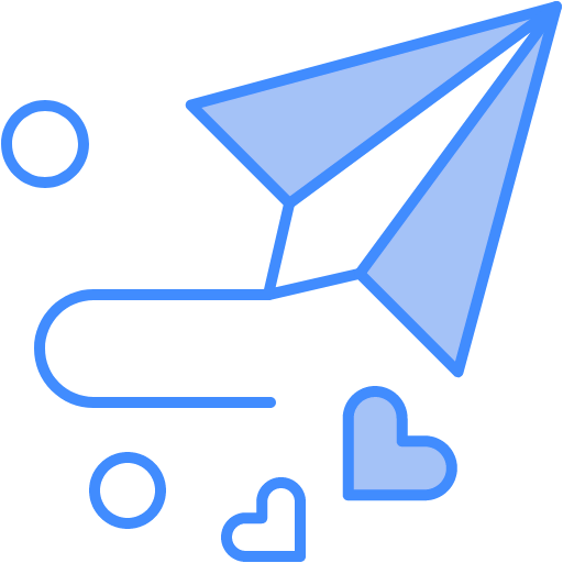 Paper plane icon