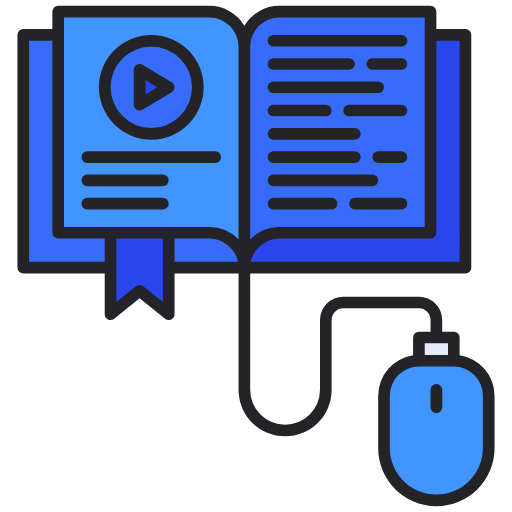 Online learning icon
