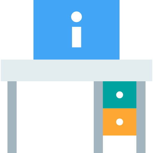 Front desk icon