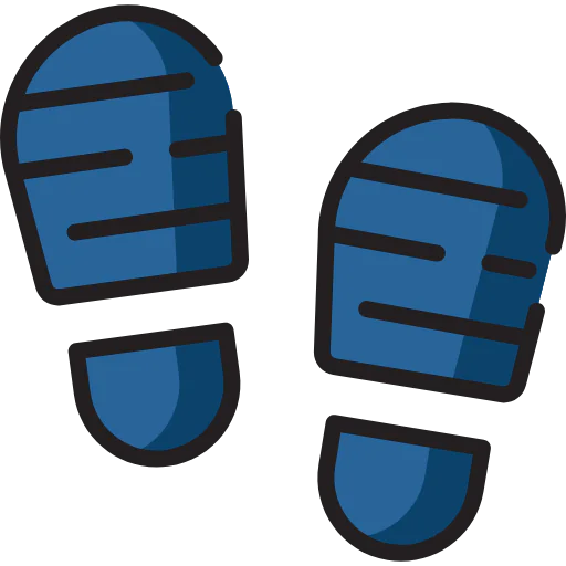 Footsteps icon