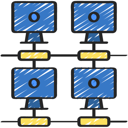 Local area network icon