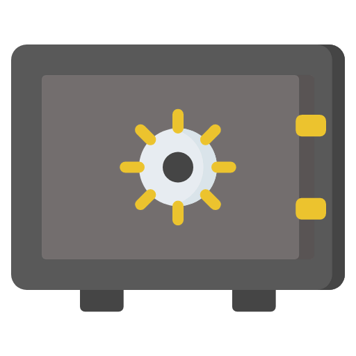 Safe box icon