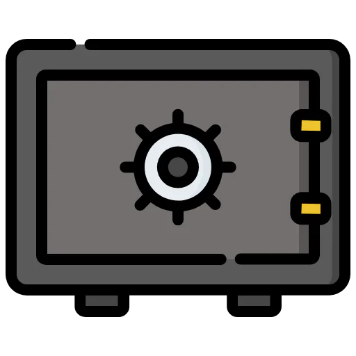 Safe box icon