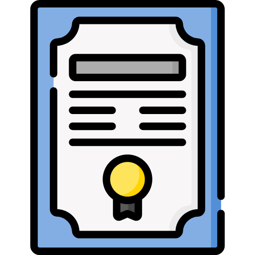 Certificate icon
