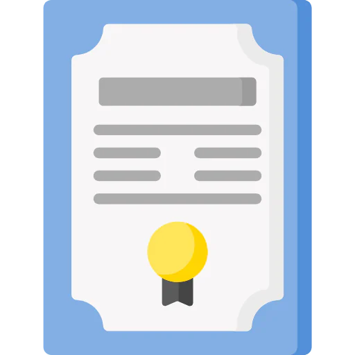 Certificate icon