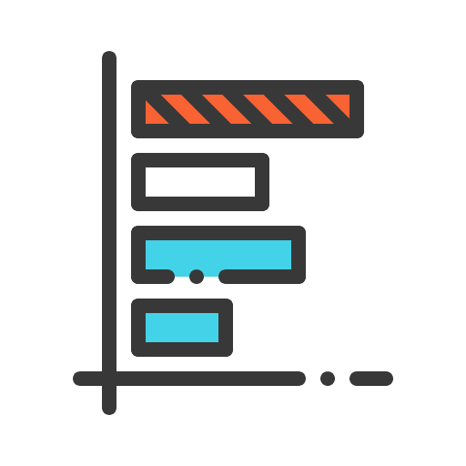 Line chart icon