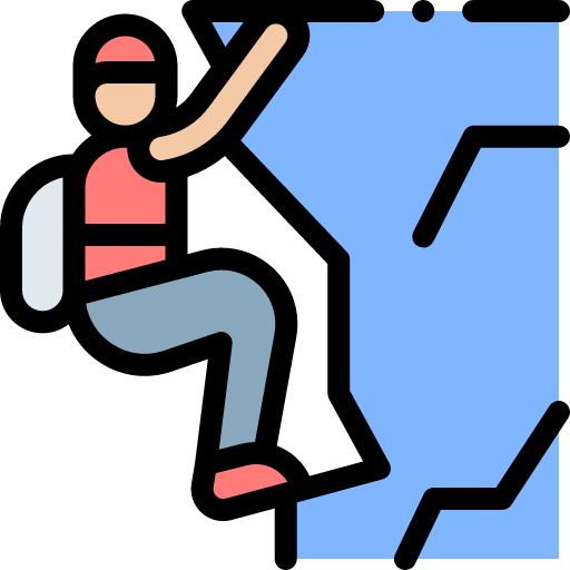 Climbing icon