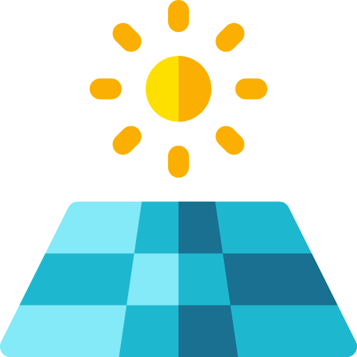 Solar panel icon