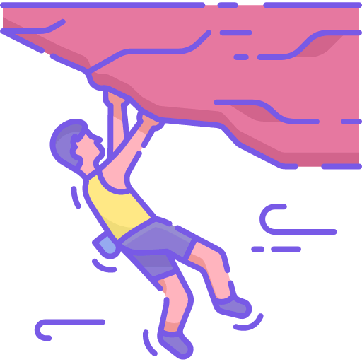 Climbing icon